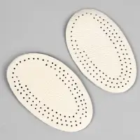 Полустельки для обуви, дышащие, пара, белые