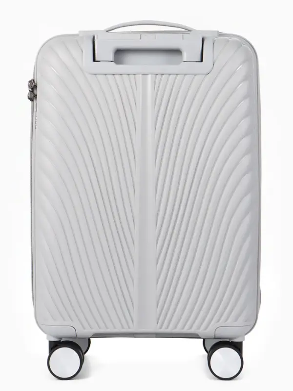 Чемодан на колёсах, 20", кодовый замок, 36&times;20&times;54 см, серый