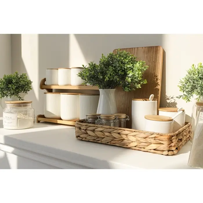 Корзинка для подачи Доляна &laquo;Камыш&raquo;, 32&times;24&times;5.5 см, из соломы