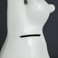 Копилка для денег с подставкой для мелочей &laquo;Мишка&raquo;, полистоун, 20&times;18 см