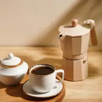 Кофеварка гейзерная SL Home &laquo;Ферамо&raquo;, 300 мл, 11&times;15.5&times;20 см, алюминий, бежевая