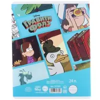 Тетрадь в линейку 24 листа, 5 видов МИКС, обложка мелованный картон, «Гравити Фолз» Тетрадь в линейку 24 листа, 5 видов МИКС, обложка мелованный картон, «Гравити Фолз»