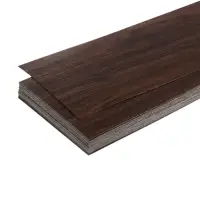 Плитка виниловая самоклеящаяся 91х15 см, дуб коричневый