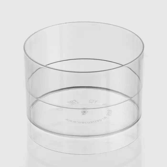 Форма пластиковая одноразовая для фуршета «Ноль», 60 мл, прозрачная