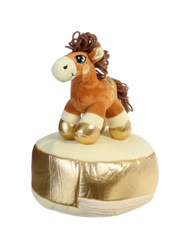 Мягкая игрушка - конфетница Мягкая игрушка - конфетница "Веселая лошадка", 21 см