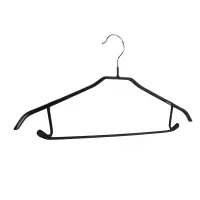 VETTA Вешалка металл с ПВХ покрытием 45см, цвет черный, TCH-202