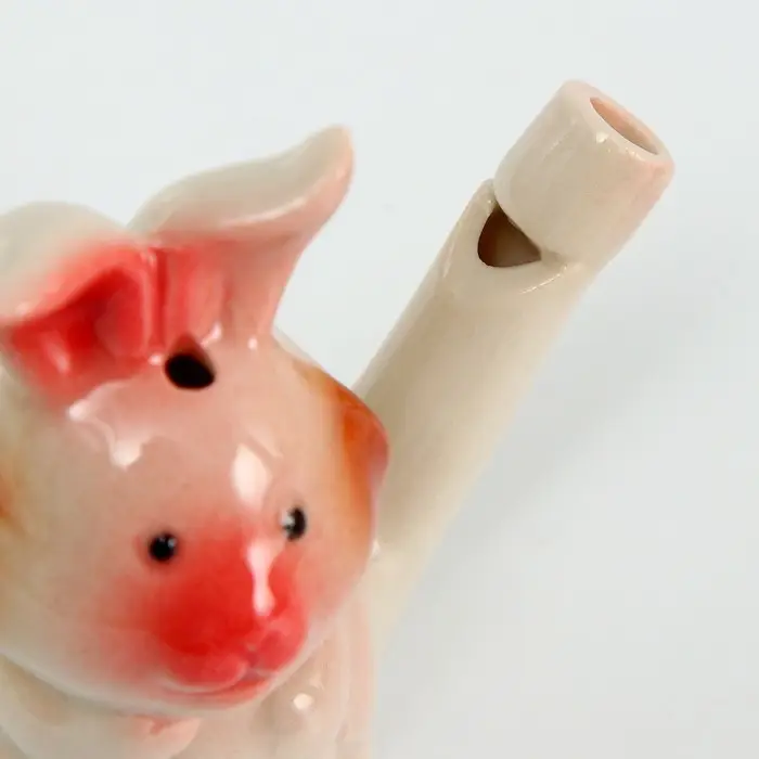 Свистулька керамическая «Зайчик» 3,5 × 7 × 6,5 см Свистулька керамическая «Зайчик» 3,5 × 7 × 6,5 см