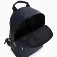 Рюкзак городской TEXTURA на молнии с карманом, размер 30&times;17&times;42 см, тёмно-синий