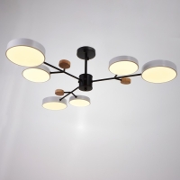 Люстра 1075/6WT LED 72Вт белый 98х98х60 см BayerLux