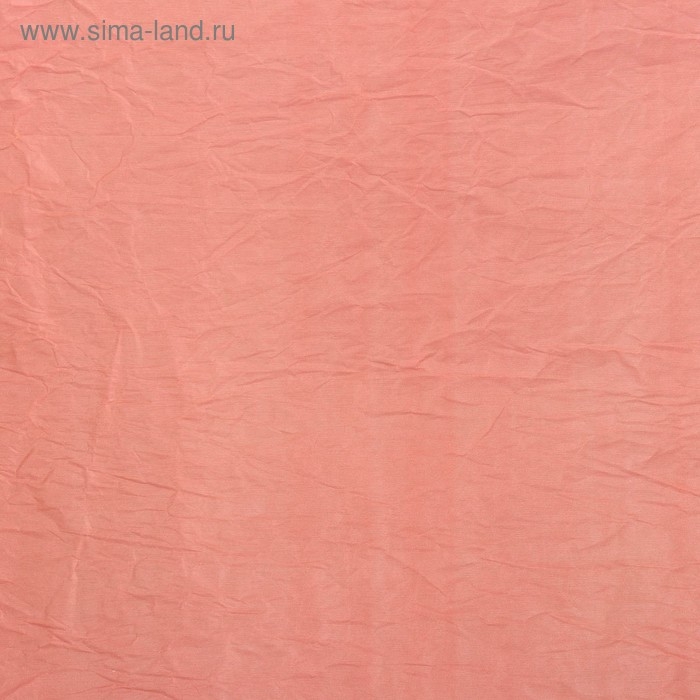 Бумага для упаковок, жатая, эколюкс, двусторонняя, двухцветная, коралловый, желтый, красный, рулон 1 шт., 0,7 х 5 м