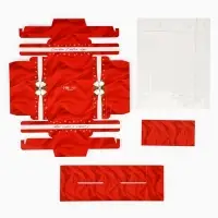 Коробка под 6 конфет с ячейками &laquo;Новогодний бант&raquo;, 10&times;14.5&times;3 см