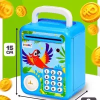 Музыкальная игрушка ZABIAKA &laquo;Супер сейф&raquo;, голубой