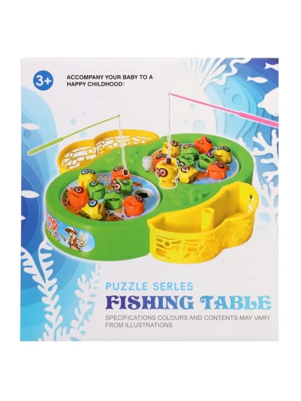 Рыбалка «Бабочка»: 18 рыбок, 2 удочки, заводная, МИКС Рыбалка «Бабочка»: 18 рыбок, 2 удочки, заводная, МИКС