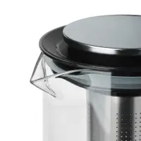 SATOSHI Монблан Чайник заварочный 1200мл, стекло, нерж.сталь