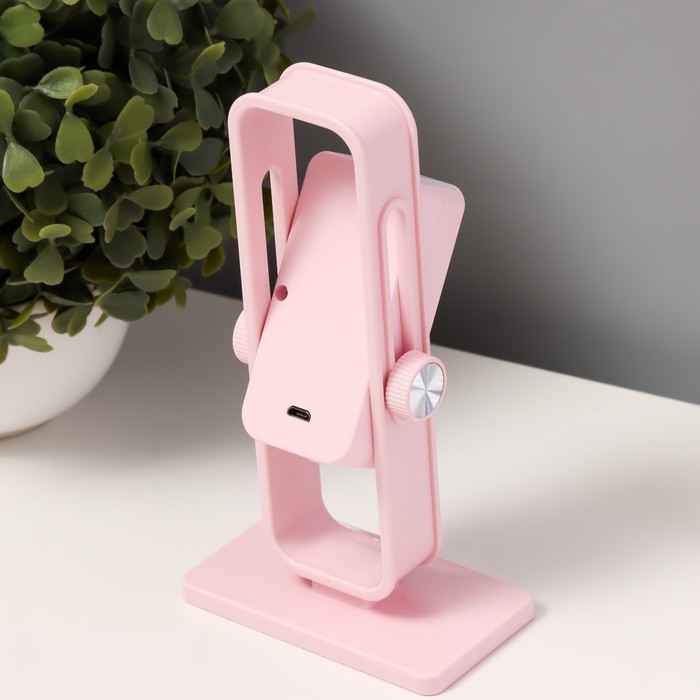 Ночник Ночник "Рудс" LED 3Вт USB АКБ розовый 9х4,8х16 см