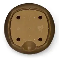 Горшок для цветов с прикорневым поливом Amsterdam, 8 л, цвет молочный шоколад