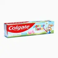 Детская зубная паста Colgate &laquo;Доктор Заяц&raquo;, со вкусом жвачки, 66 мл