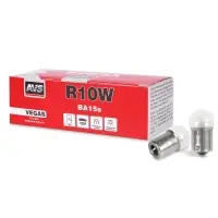Лампа AVS Vegas 12V. R10W(BA15S) BOХ 10шт.