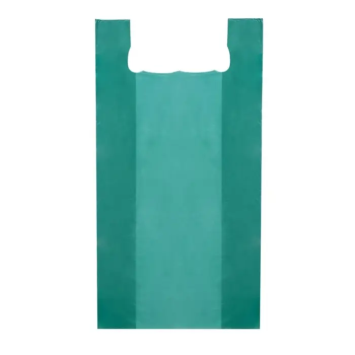 Пакет майка, полиэтиленовый, зеленый 45&times;90 см, 19 мкм