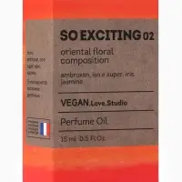 Парфюмерное масло женское VEGAN.Love.Studio So Exciting 02, 15 мл (по мотивам Molecules Escentric 02 (Escentric Molecules)