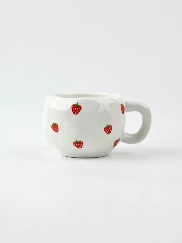 Чайная пара «Клубничка», 300 мл