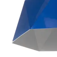 Светильник Edward, 1&times;40 Вт, Е27, 38&times;38&times;25 см, синий