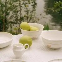Салатники SL Home &laquo;Гатто&raquo;, 700 мл, d=15 см, набор 2 шт., фарфор, белые