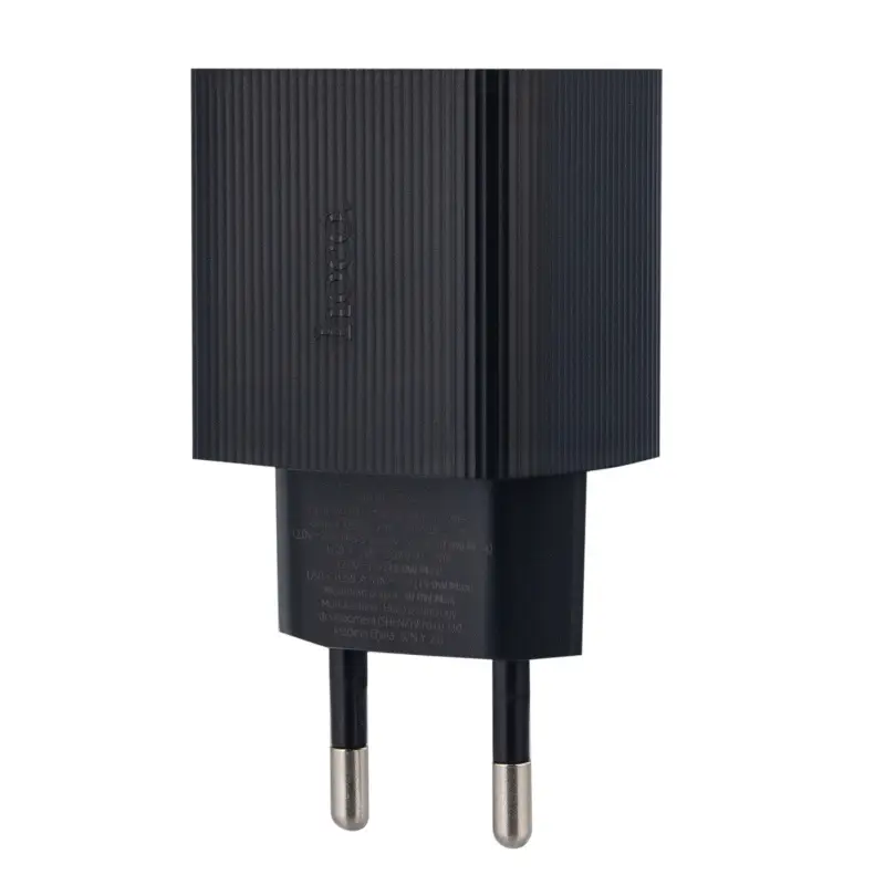 Переходник сетевого зарядного устройства на Type-C PD30W + USB QC3.0  CS84A HOCO черный