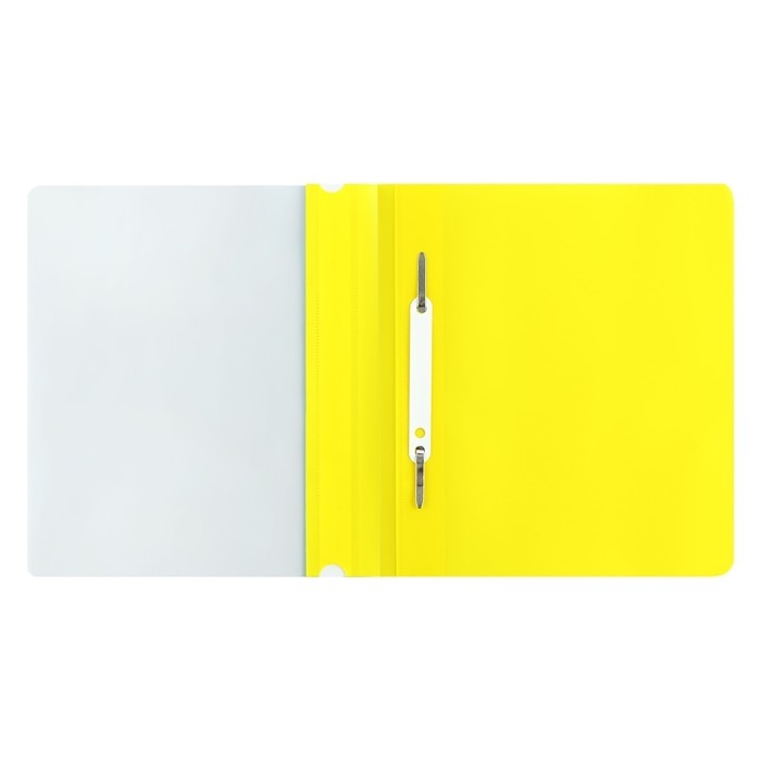 Набор папок-скоросшивателей А5, 5 штук, Calligrata, 180 мкм, с прозрачным верхом, жёлтый Набор папок-скоросшивателей А5, 5 штук, Calligrata, 180 мкм, с прозрачным верхом, жёлтый