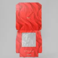 Кондитерская упаковка, коробка с ламинацией «With love», 20 х 20 х 4 см