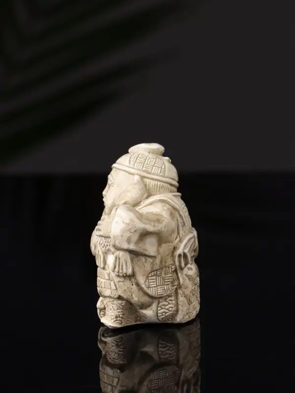 Набор фигурок &laquo;Нэцкэ&raquo;, 5 шт., 20&times;10&times;7 см, бежевый