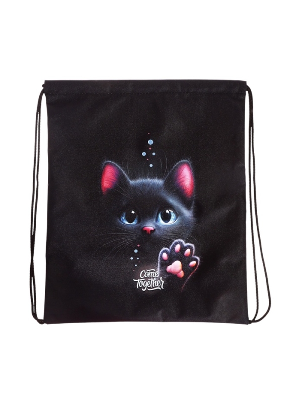 Мешок для обуви, 435×360 мм, Stavia (плотность 600D) «Котенок с лапкой» Мешок для обуви, 435×360 мм, Stavia (плотность 600D) «Котенок с лапкой»