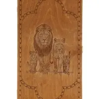 Нарды &laquo;Семья льва&raquo; 45&times;54 см