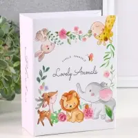 Фотоальбом "В мире животных" 100ф 10X15см, ПП карм. Фотоальбом "В мире животных" 100ф 10X15см, ПП карм.