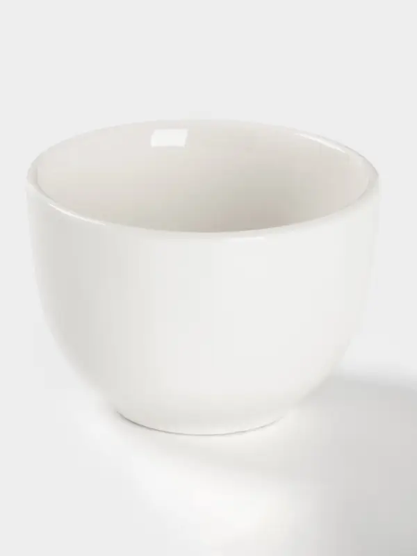 Соусник Доляна White Label, 120 мл, d=7 см, фарфор, белый