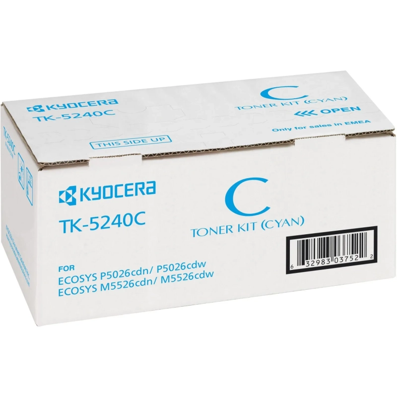 Тонер-картридж Kyocera TK-5240C гол. для ECOSYS M5526
