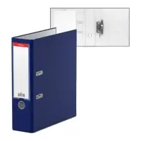 Папка&ndash;регистратор А4, 80 мм, ErichKrause Business, с арочным механизмом, синяя