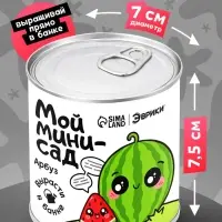 Набор для опытов ЭВРИКИ &laquo;Мой мини-сад&raquo;, арбуз