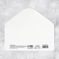 Конверт для денег «С Днём Рождения!», 16.5×8 см