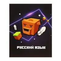 Набор предметных тетрадей Calligrata &laquo;Пиксели&raquo;, 10 предметов, 36 листов, со справочным материалом, обложка из мелованного картона, блок офсет