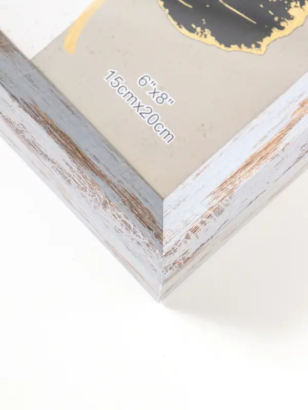 Фоторамка пластик 15х20 см "Прованс" серо-голубой 23,7х18,8х3 см