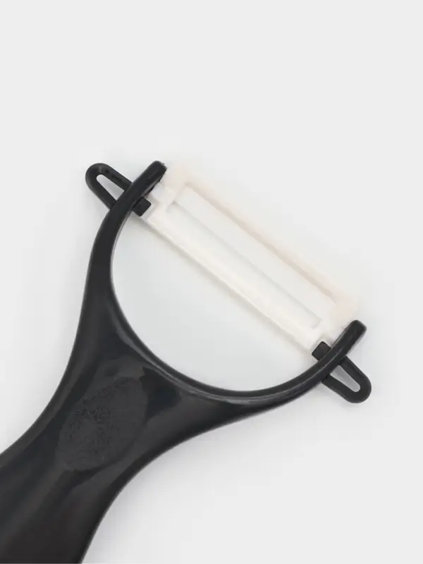 Набор кухонных принадлежностей &laquo;Гипноз&raquo;, 6 предметов: ножи 5 шт., овощечистка, чёрный