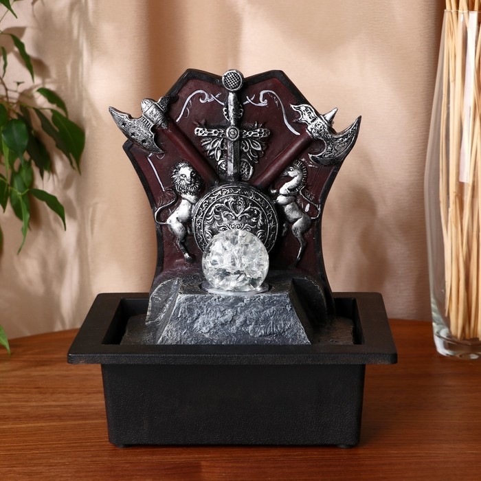 Фонтан Фонтан "Даймонд" топоры, 16х20х25 см (с подсветкой)