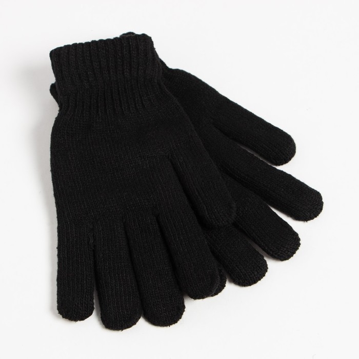 Перчатки мужские двойные, цвет микс, размер 8-9 (20-24)