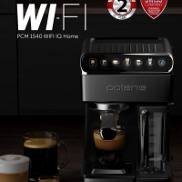 Кофеварка рожковая PCM 1540 WI-FI IQ Home с капучинатором