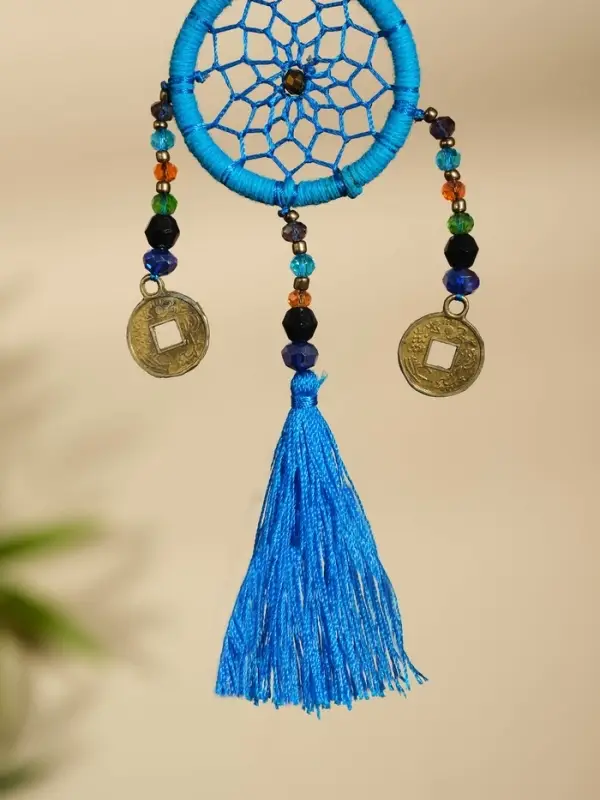 Брелок &laquo;Ловец снов&raquo;, 4&times;15 см, синий