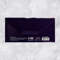 Конверт для денег «С Днем Рождения», 16.5×8 см