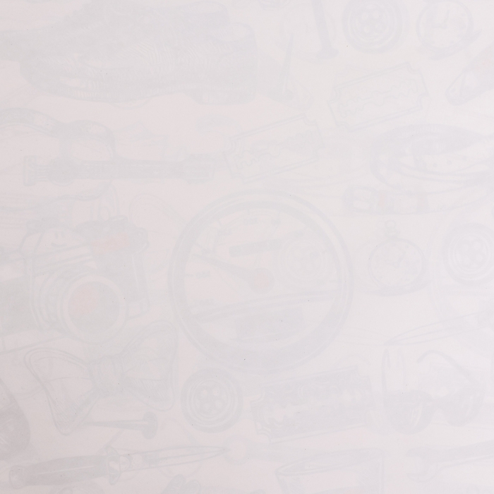 Бумага упаковочная, глянцевая  "Мужской стиль", 70 х 100 см,1 лист