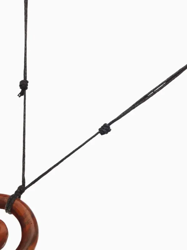 Кулон &laquo;Спираль&raquo;, дерево соно