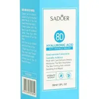 Омолаживающая сыворотка для лица Sadoer с гиалуроновой кислотой, 30 мл